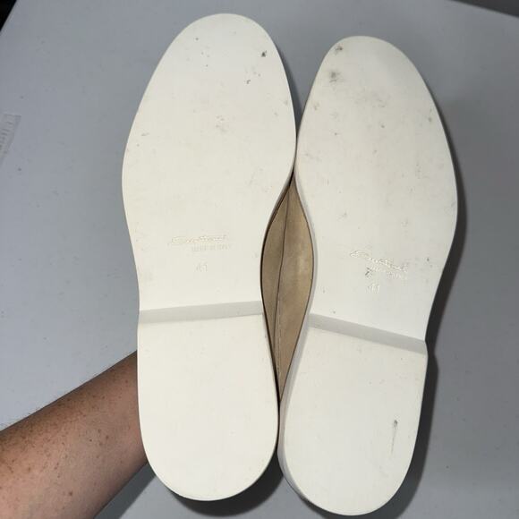 Santoni Women’s Pamex Suede Penny Loafer Mules Size 41 - Picture 6 of 6